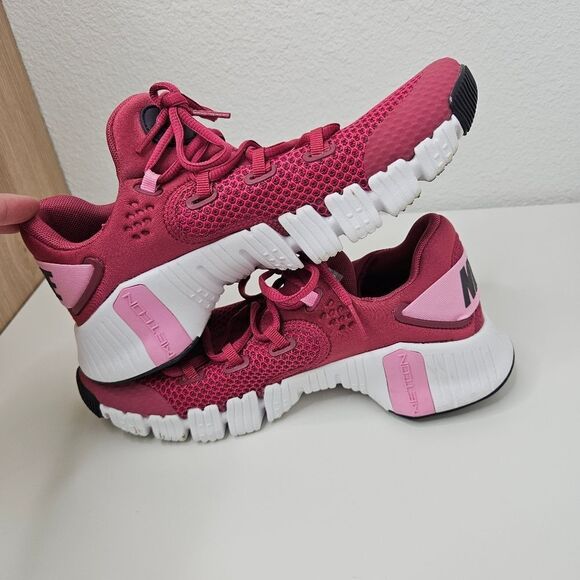 Nike Free Metcon 4 Sweet Beet Pink White CZ0596-600 Women’s Size 8 - Picture 7 of 8